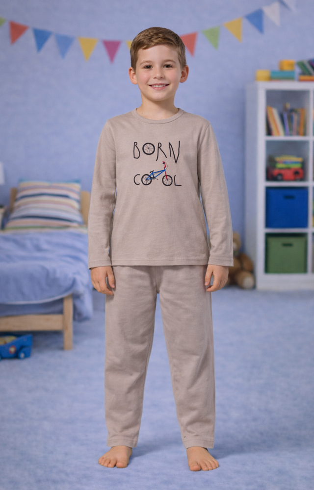 Baskılı pijama takım mk633,634