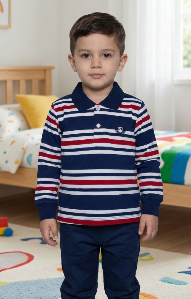 Uzun Kol Tek Yön Çizgili mk572,573,574