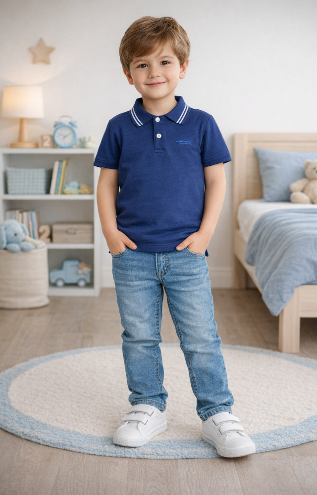 Köpek balığı işlemeli mk494